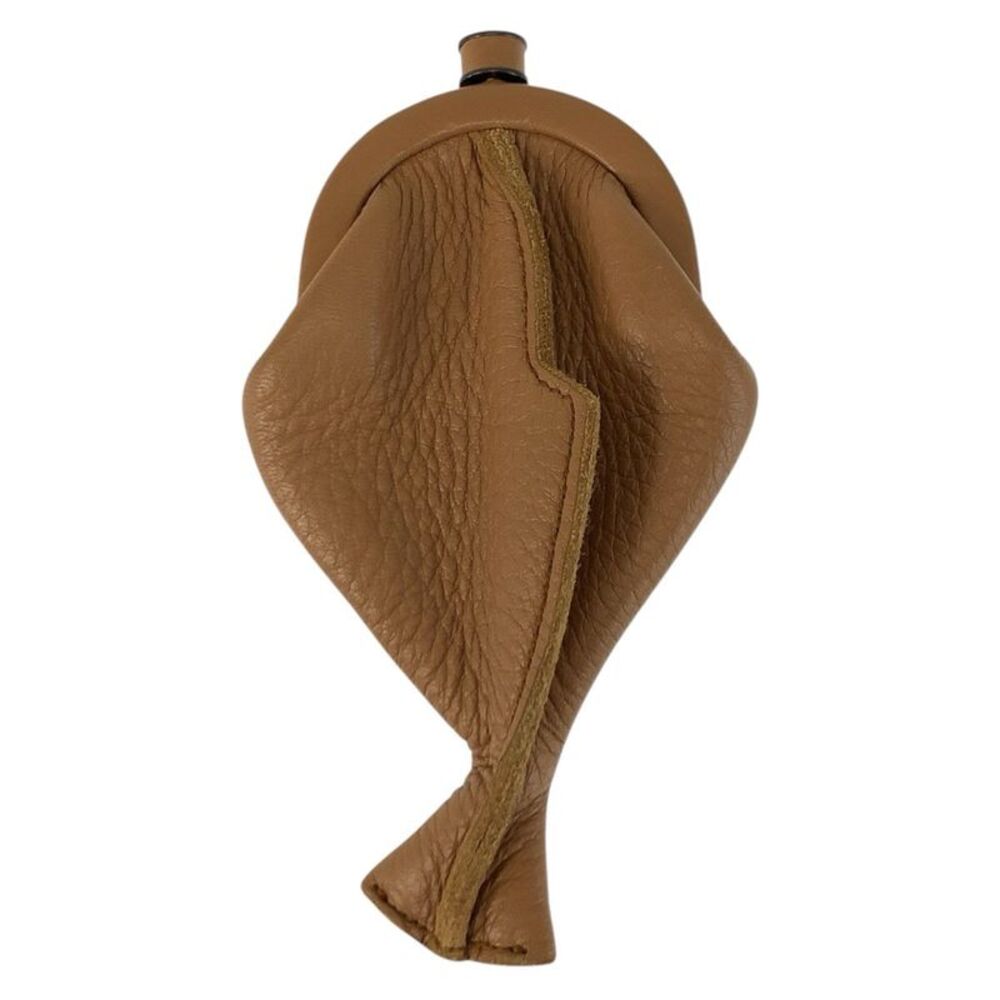 Bottega Veneta Leather Fish Coin Case